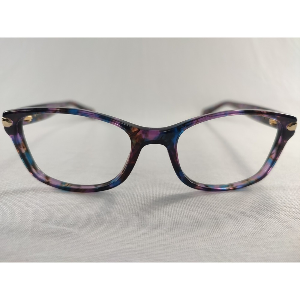 Coach HC 6065 5288 Lanie Confetti Purple‎ Eyeglasses Frames 49-17-135